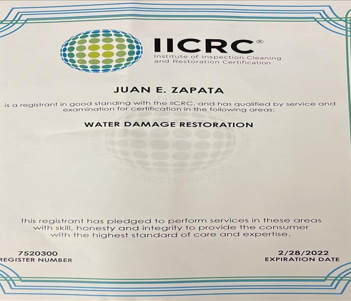 iicrc certification 